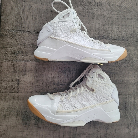 NIKE HYPERDUNK LUX 2016 Size 8 White - Picture 6 of 9